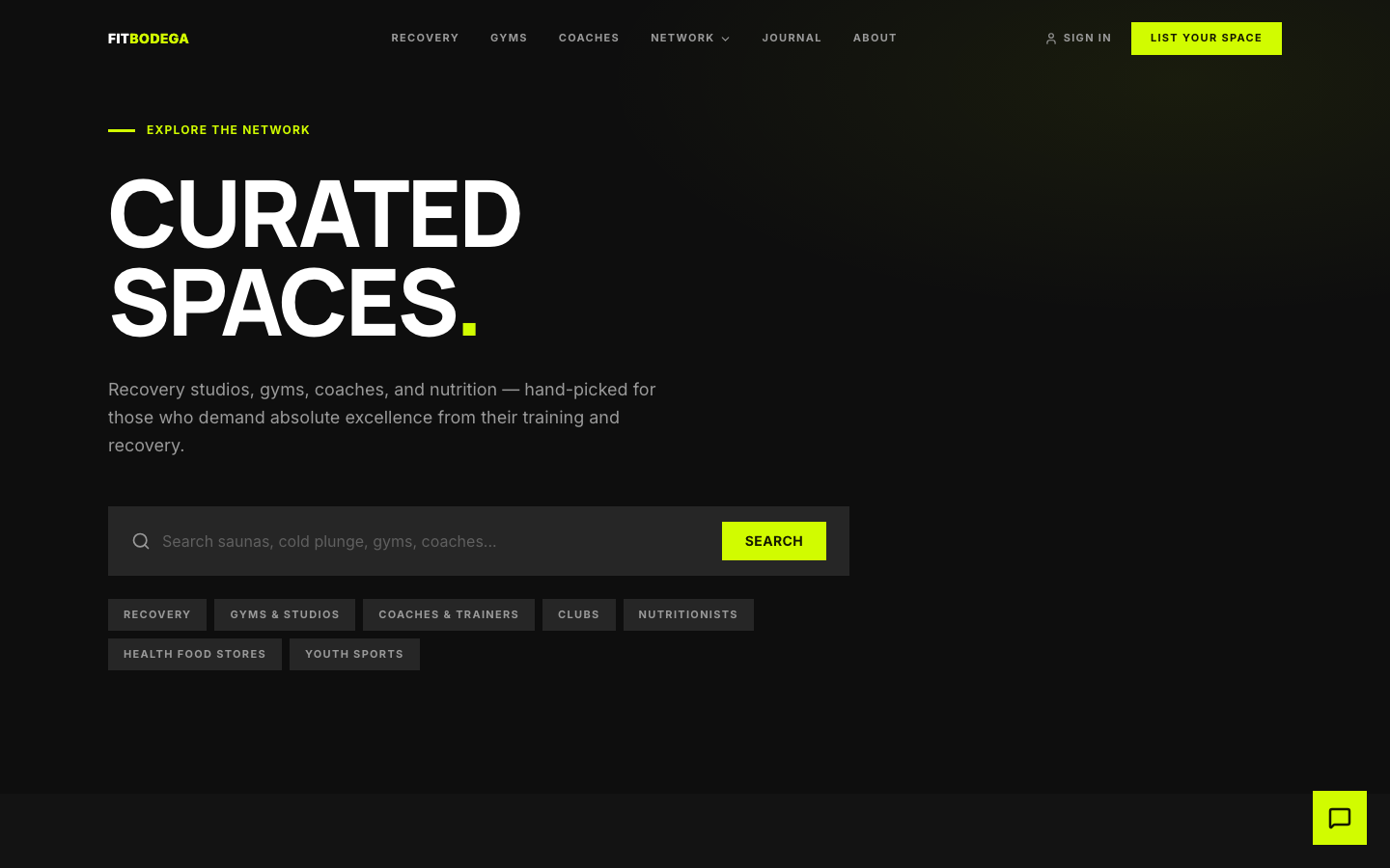 FitBodega — fitness and recovery directory and magazine for Vancouver